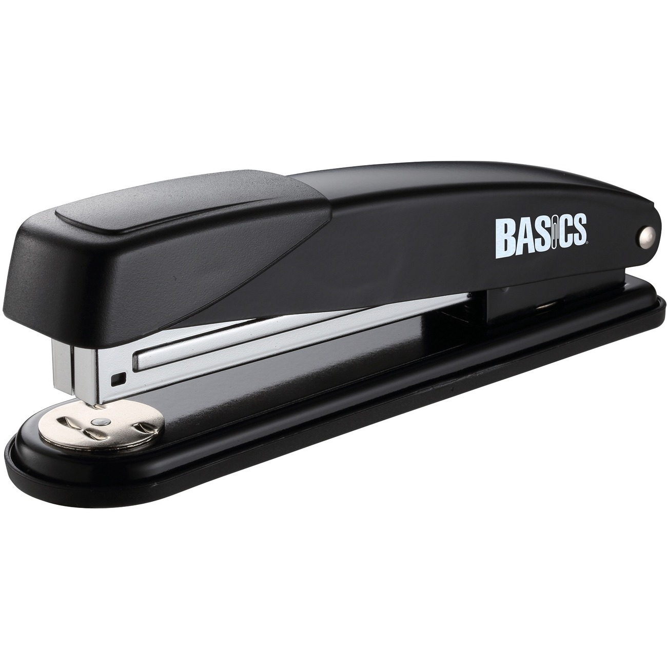 Basics® Standard Stapler Full Strip 20 sheets Black Corbett Office Plus