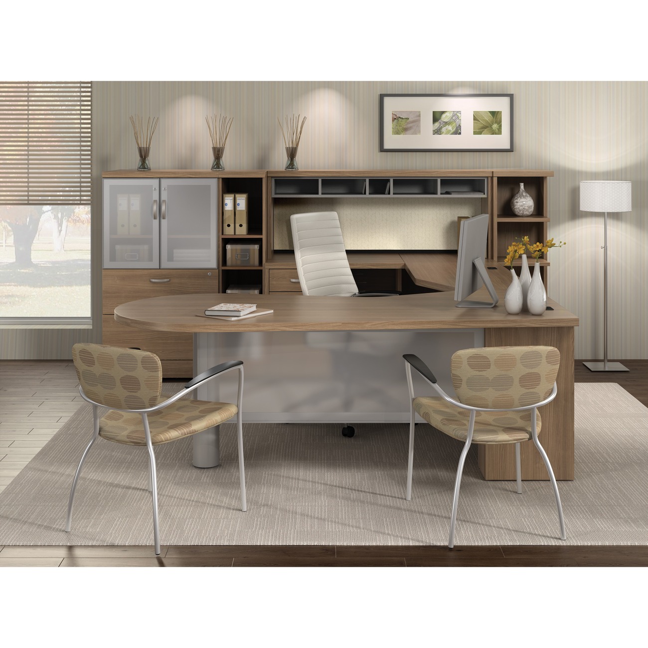 Global Zira Office Furniture Suite Querney's Office Plus