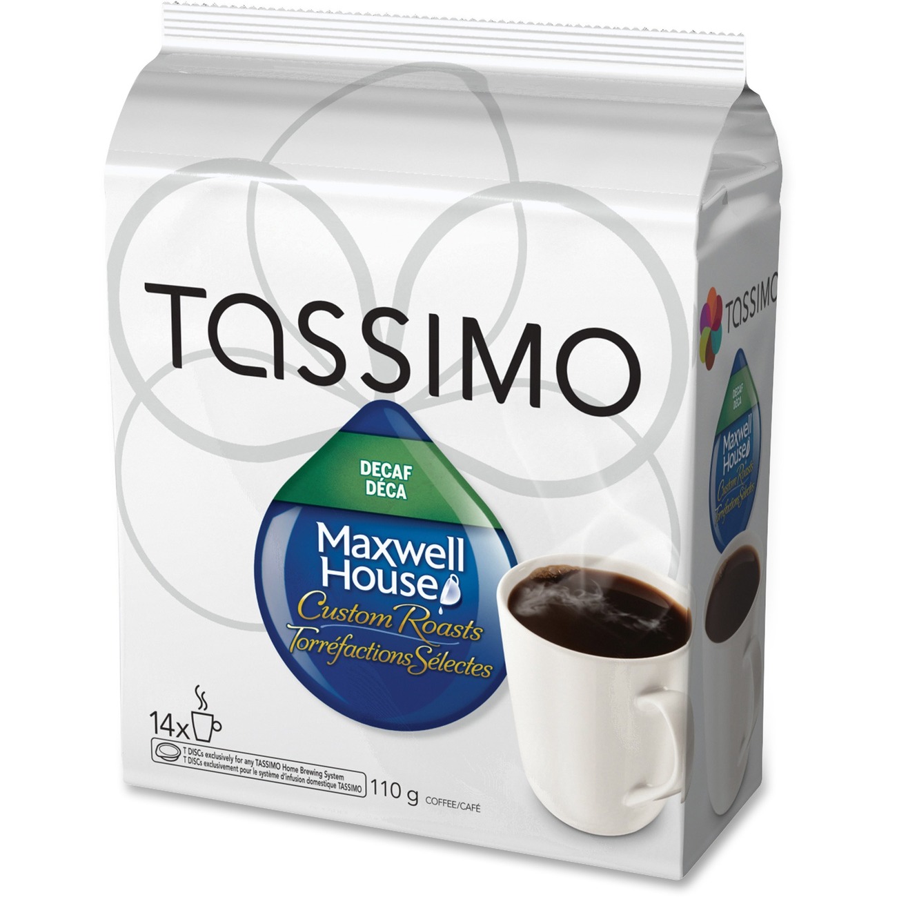 Maxwell House Pod Tassimo Pods Decaf Coffee Singles beePLUS Workplace