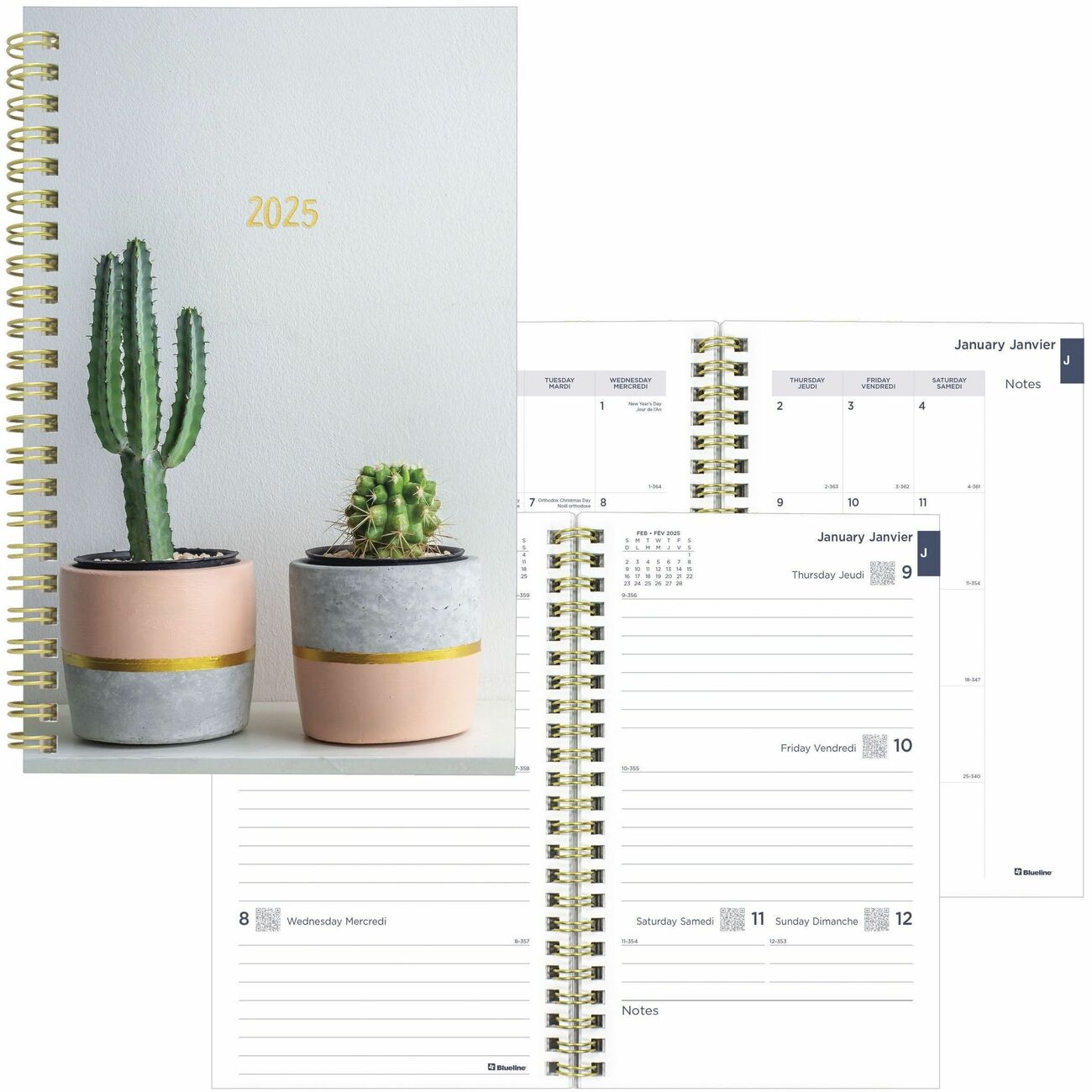 Blueline 2025 Planner Total Office Plus