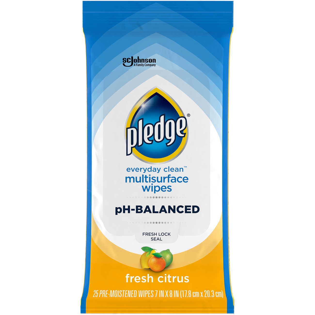 Pledge pH Balanced Multisurface Wipes Rapid Supply