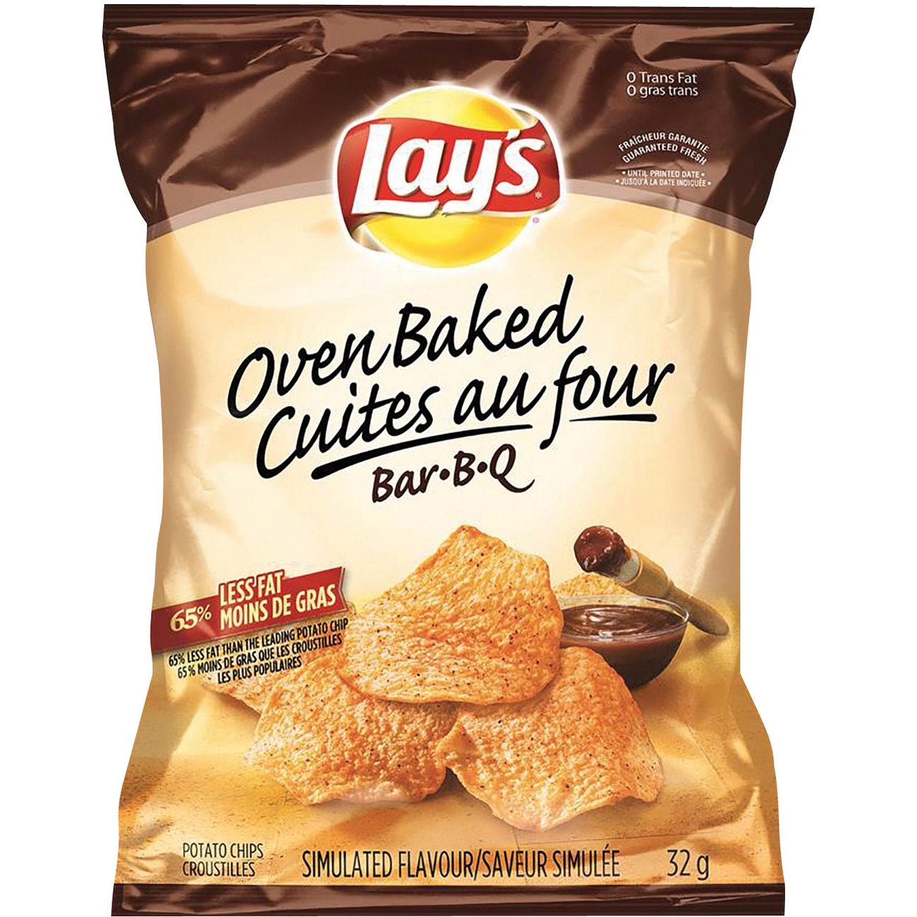 Lays Oven Baked BarBQ Potato Chips Querney's Office Plus