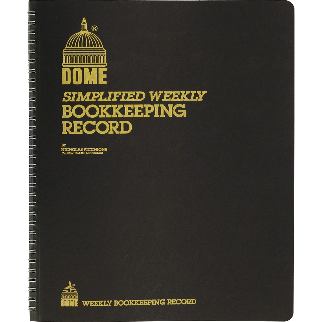 Dome Bookkeeping Record Book Office Plus of Nevada