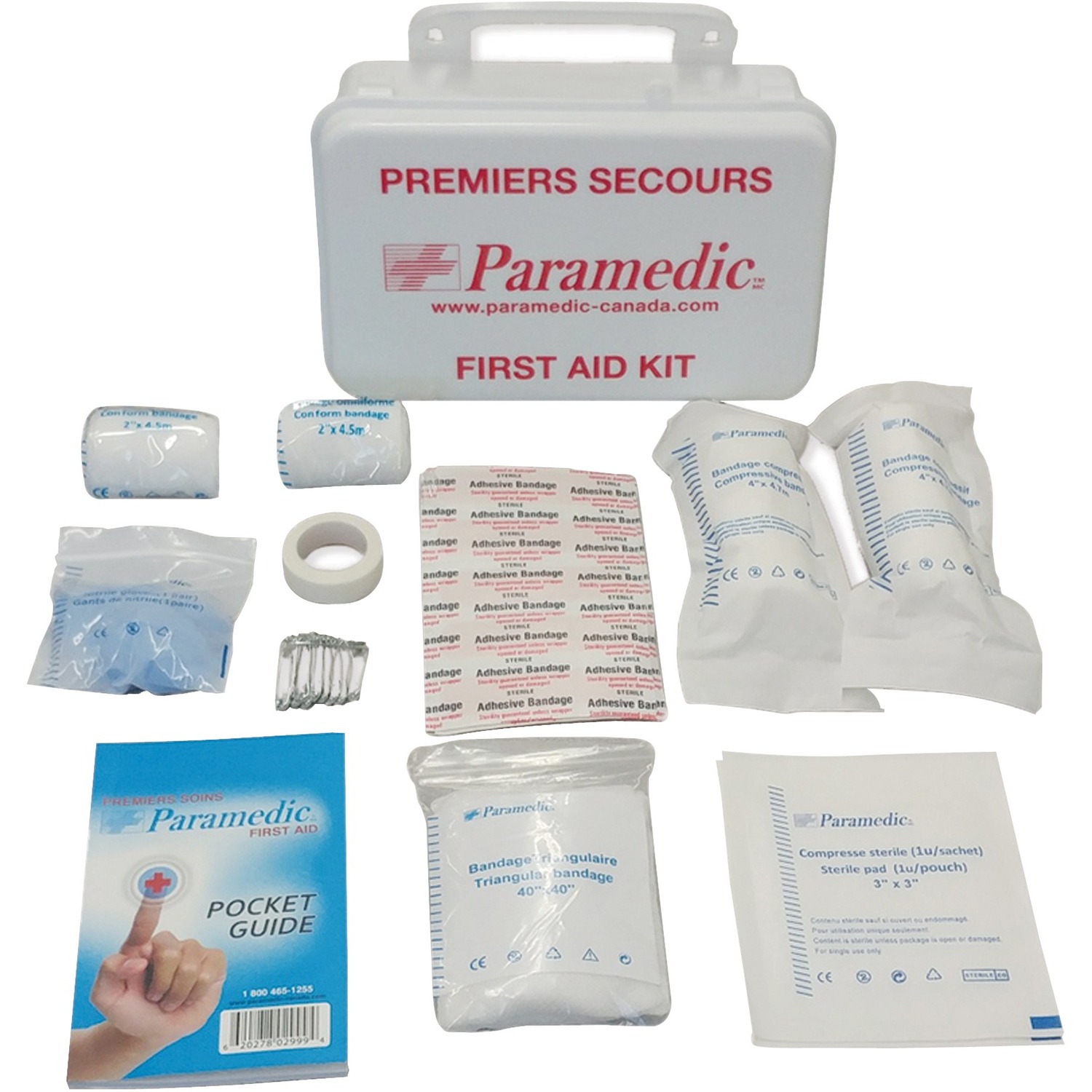 Paramedic Workplace First Aid Kits Ontario WSIB Sec. 8 15 Employees 5 x Individual(s) 1 Each