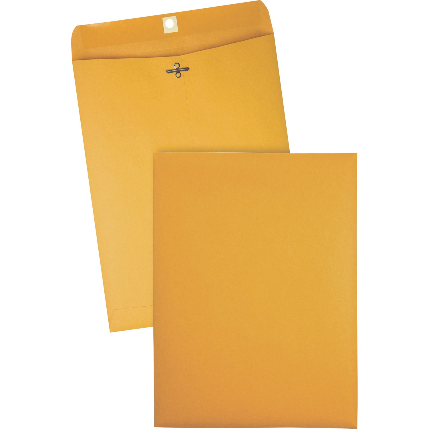 Quality Park 9 x 12 Clasp Envelopes with Deeply Gummed Flaps Clasp