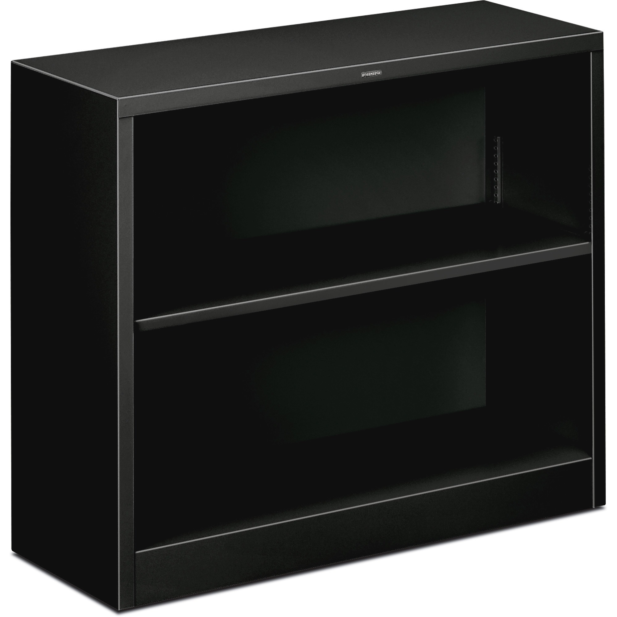 Hon 2 Shelf Metal Bookcase HON Metal Bookcase Madill The Office Company