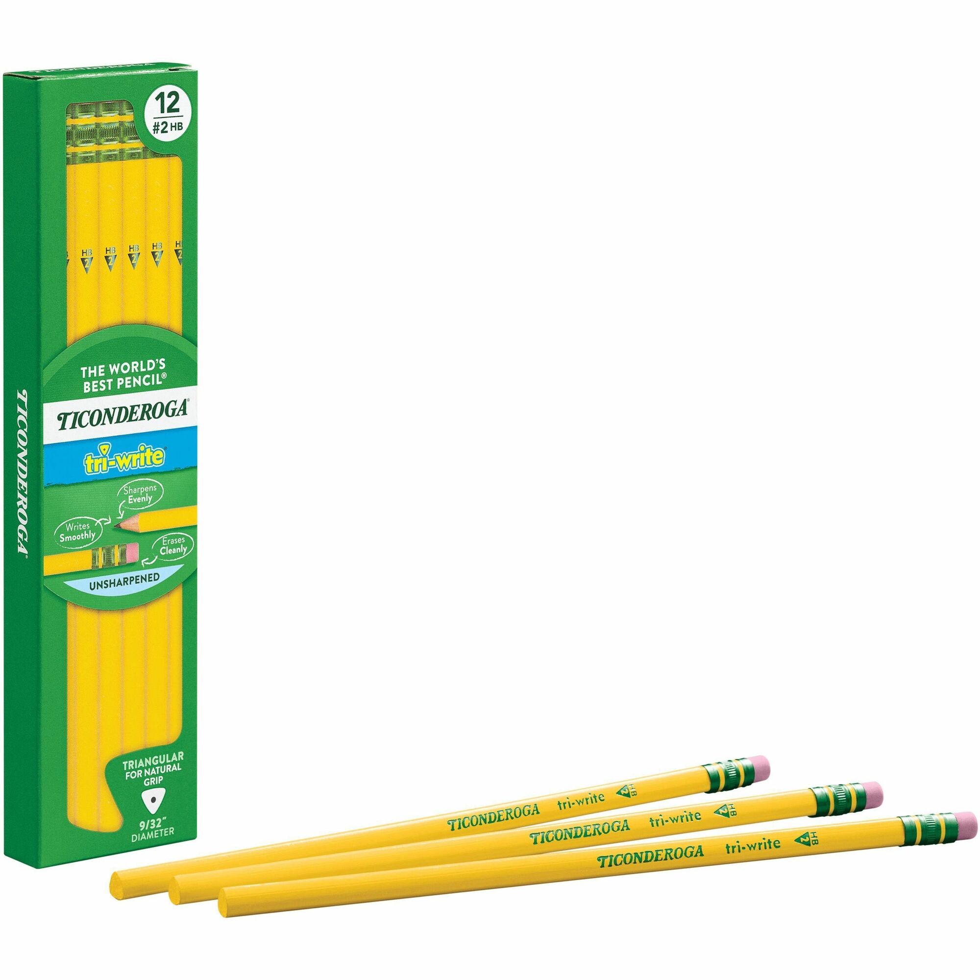 Ticonderoga TriWrite No.2 Pencils Madill The Office Company