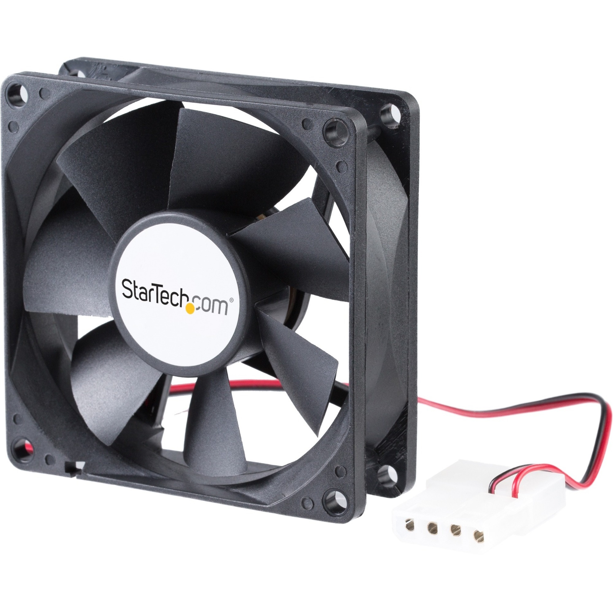 80x25mm Dual Ball Bearing Computer Case Fan w/ LP4