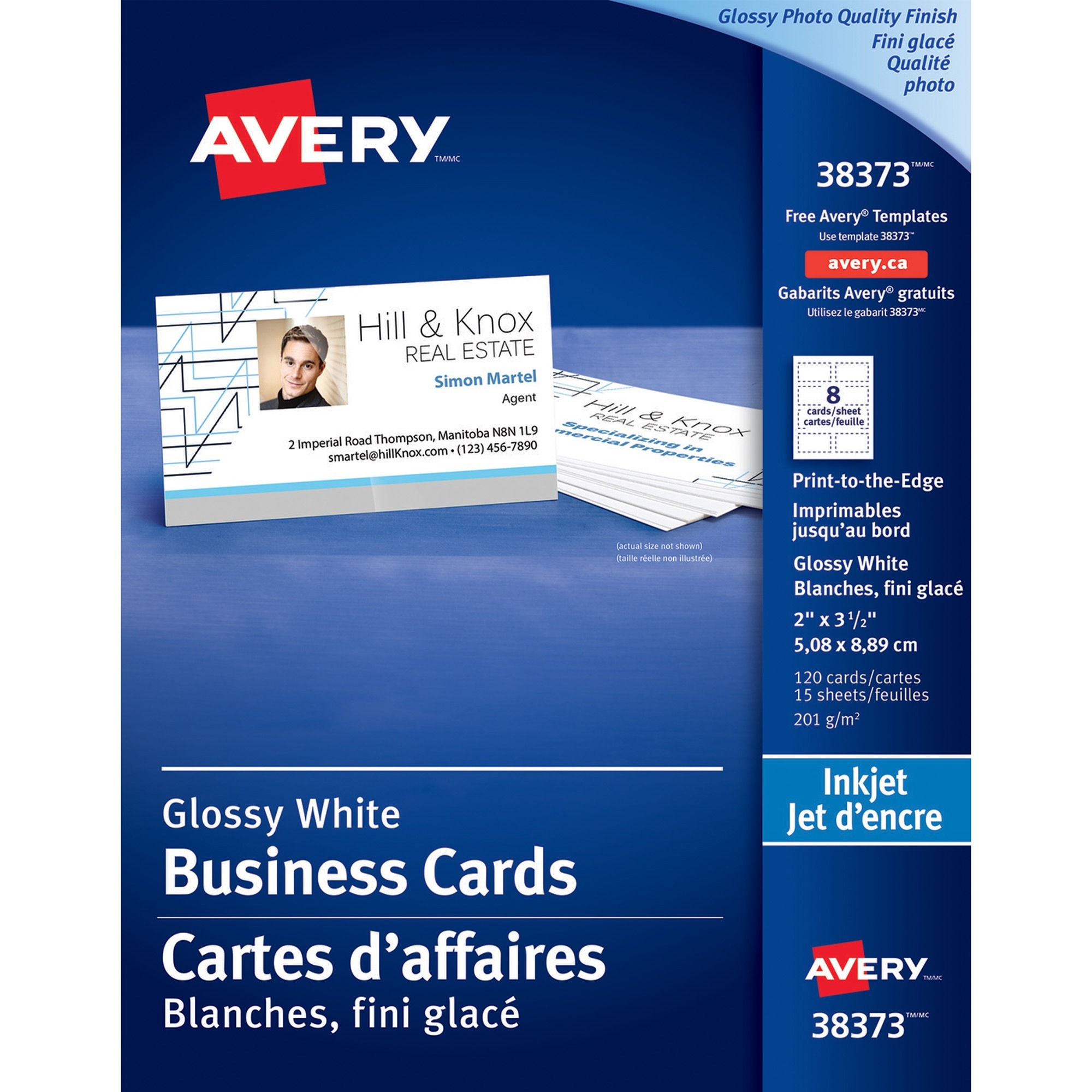 Avery Business Card Madill The Office Company