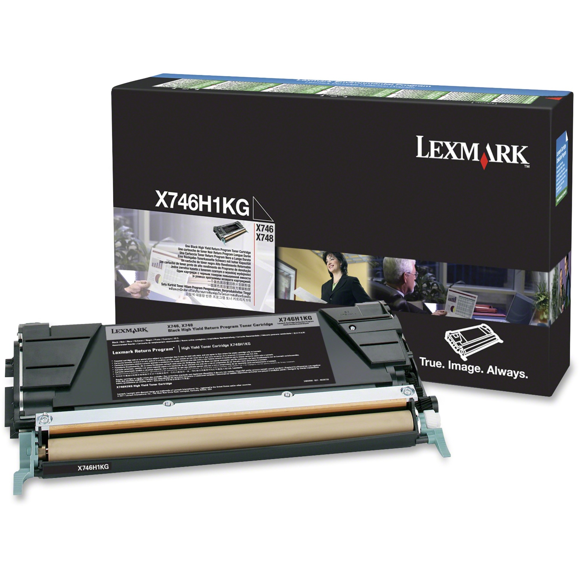 Lexmark Toner Cartridge Black X746H1KG Novatech