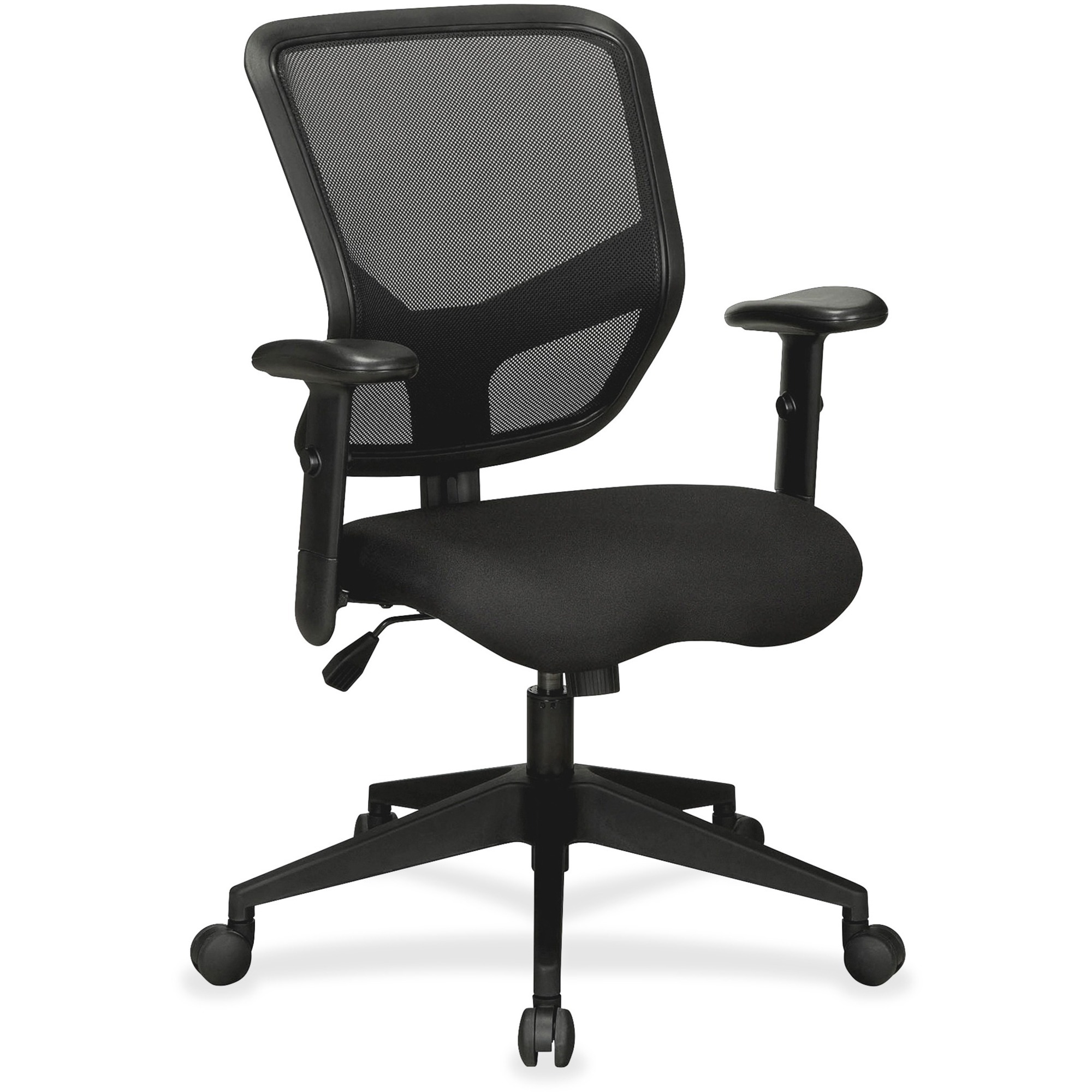 LLR 84565 Lorell Executive Mesh MidBack Office Chair Lorell Furniture