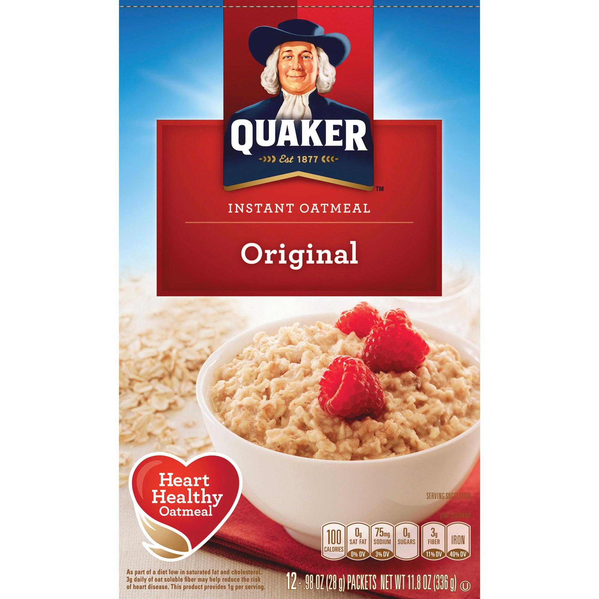 Quaker Instant Oatmeal Box 4s [1 Carton 24 Pcs]