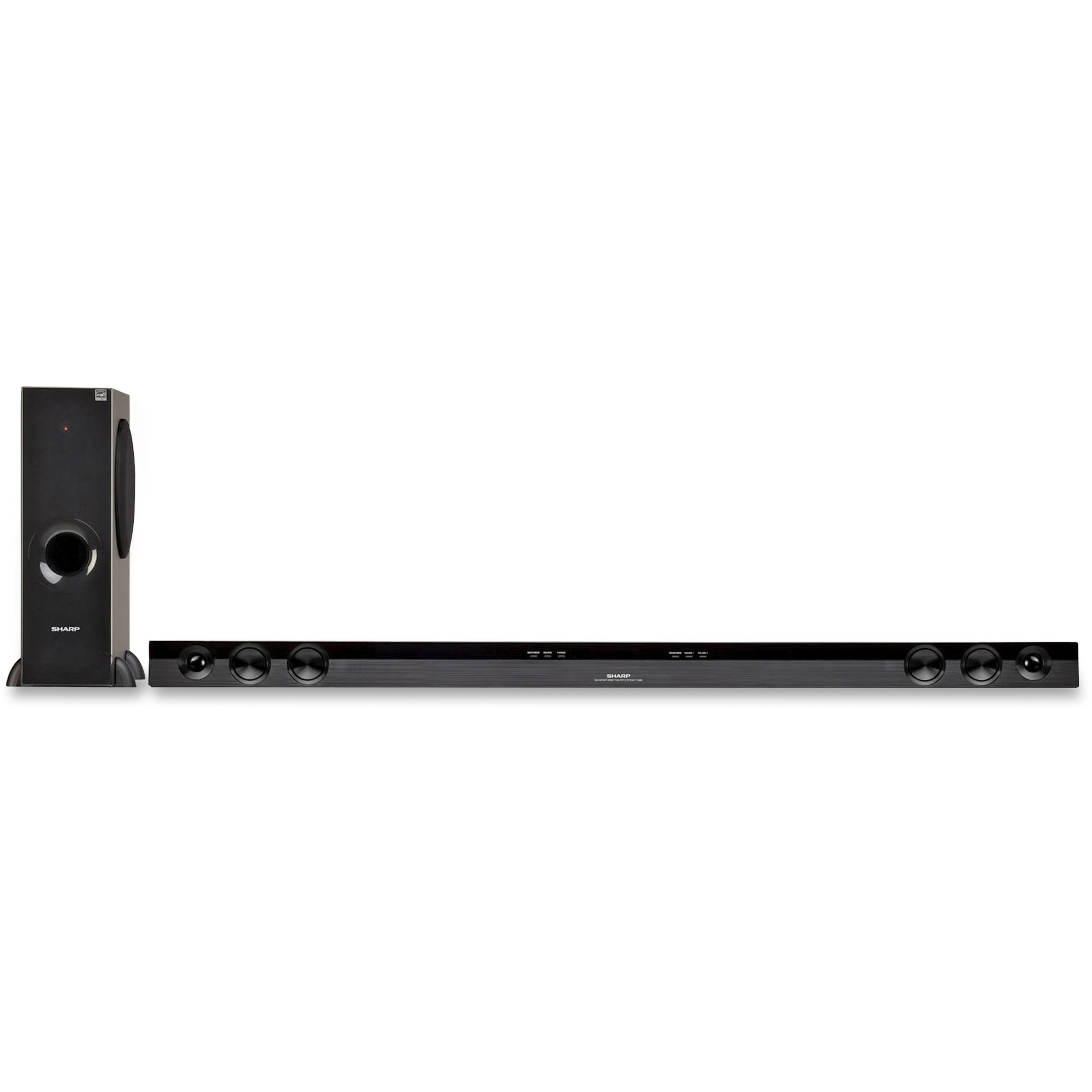 Sharp HTSB602 2.1 Bluetooth Sound Bar Speaker 310 W RMS Black