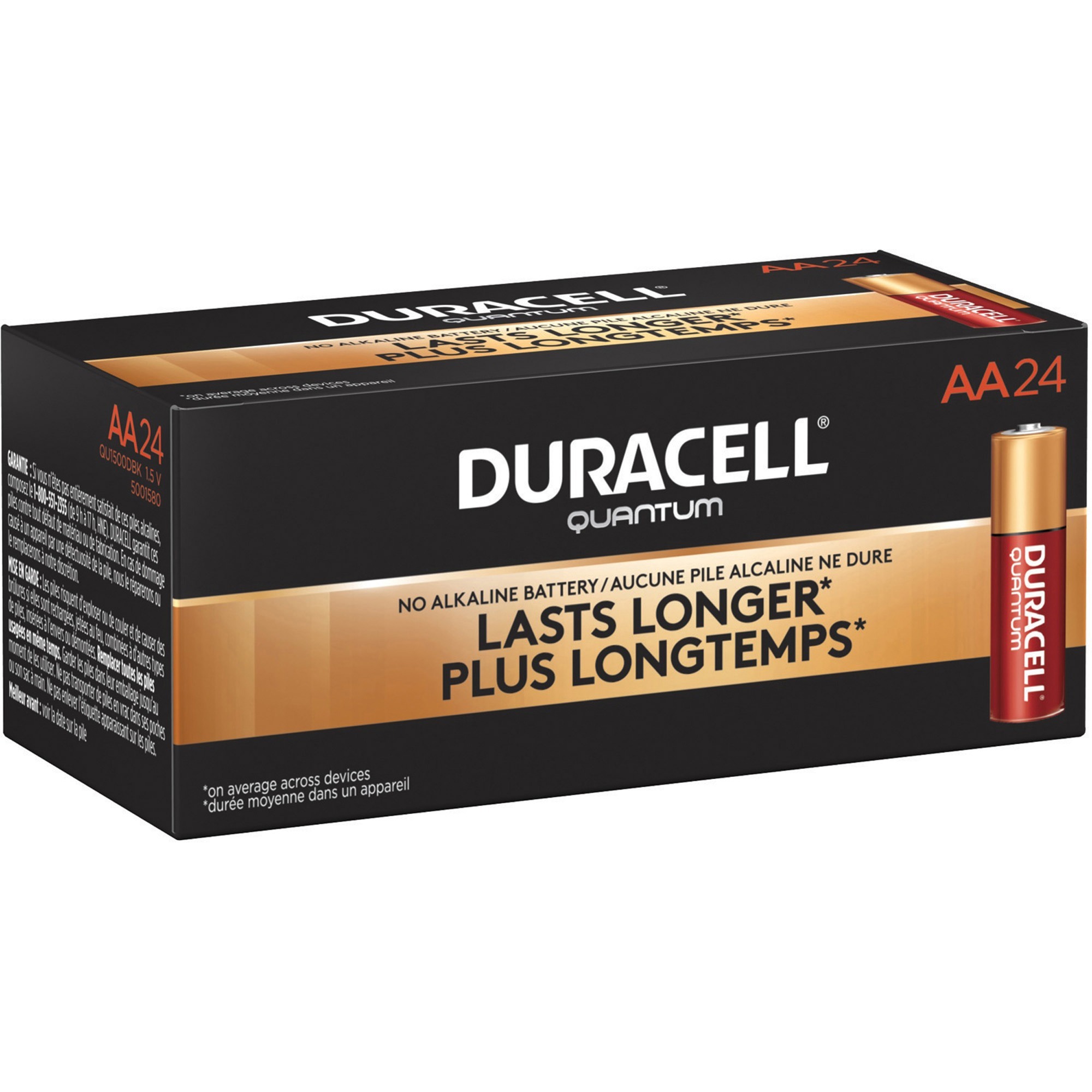 Duracell Quantum AA Batteries AA Alkaline 24 / Box Madill The Office Company