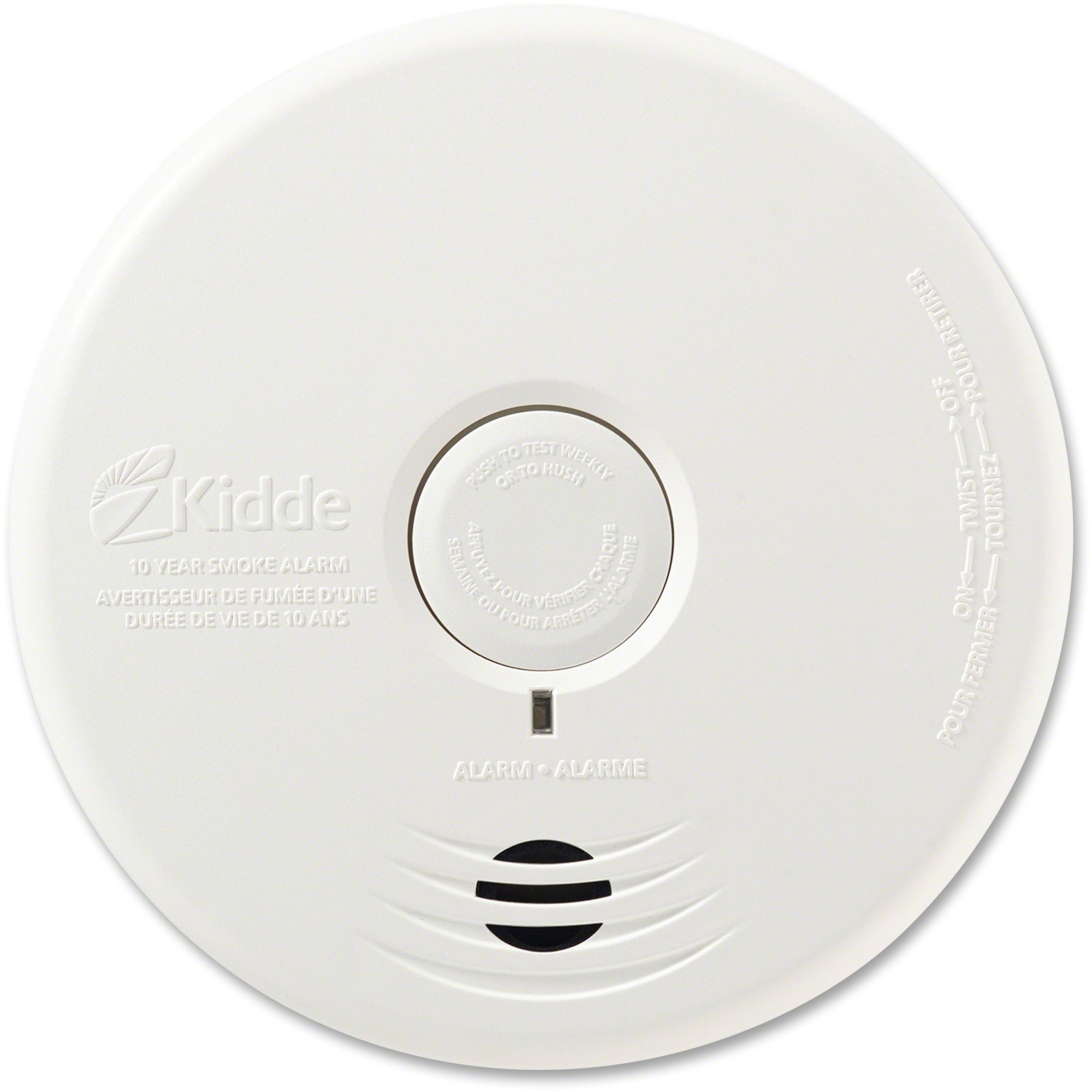 Kidde Photoelectric Smoke Alarm Fire Detection Wall Mount, Ceiling