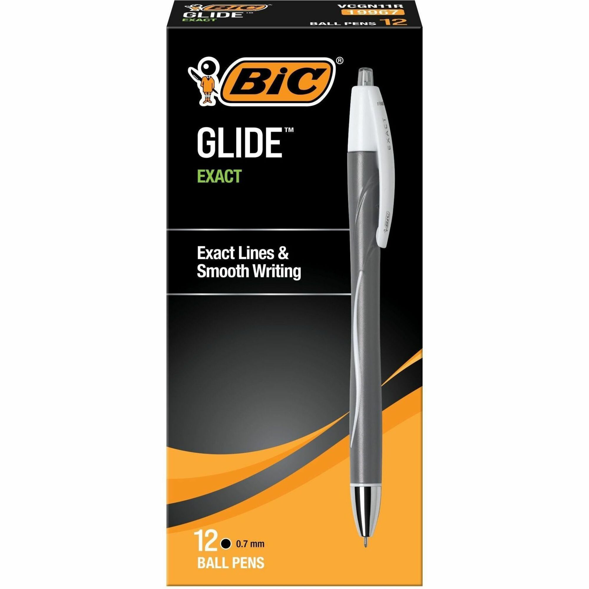 BIC Atlantis Exact Fine Point Ball Pen Fine Pen Point Type Needle