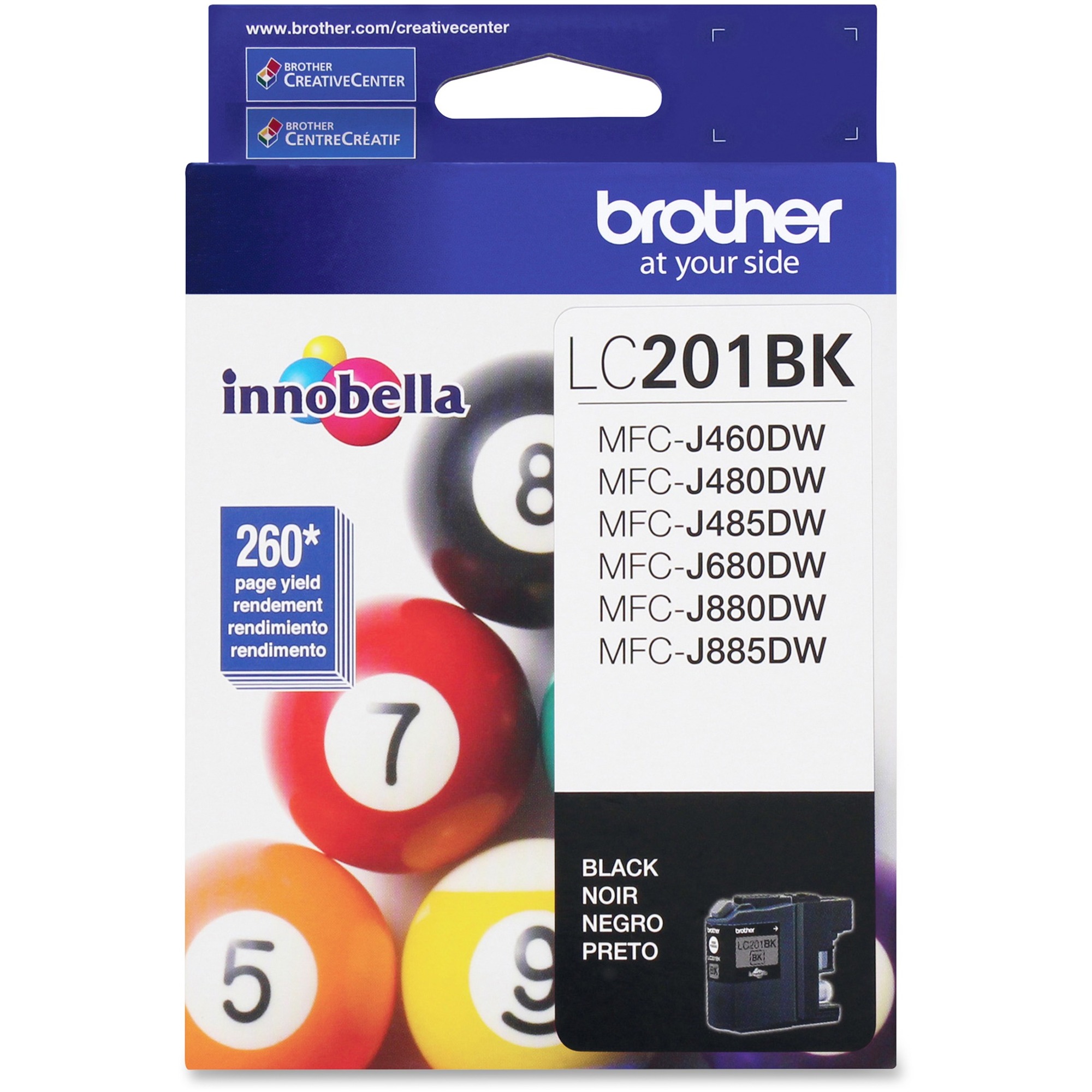 Brother Innobella LC201 Ink Cartridge Black Inkjet Standard Yield