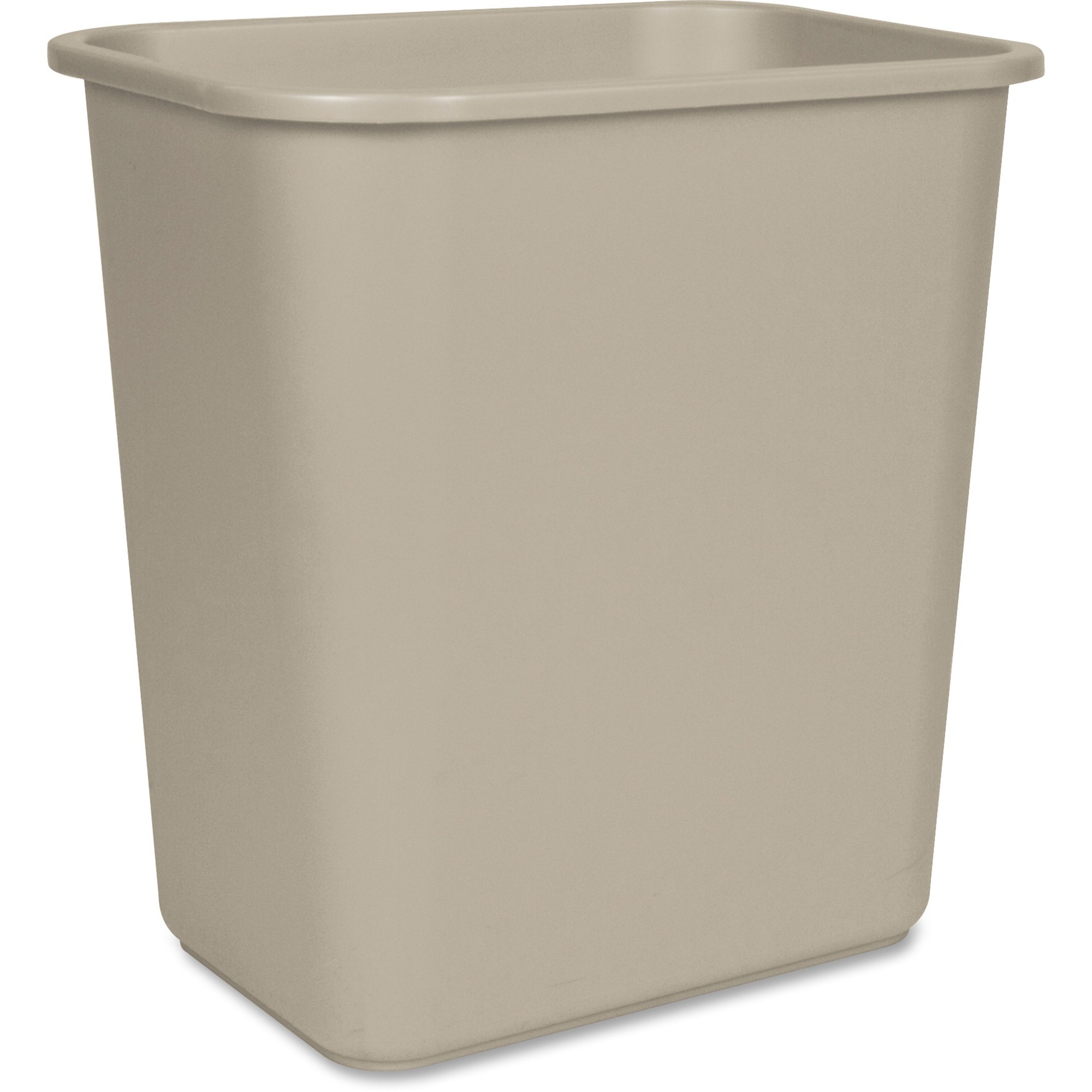 Storex Allplastic Washable Waste Basket 26.50 L Capacity Rust