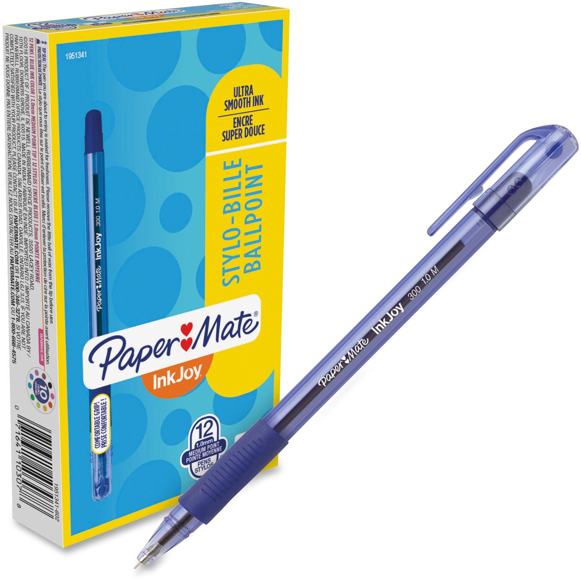 Paper Mate Inkjoy 300 Extrasmooth Ballpoint Pens Medium Point Type