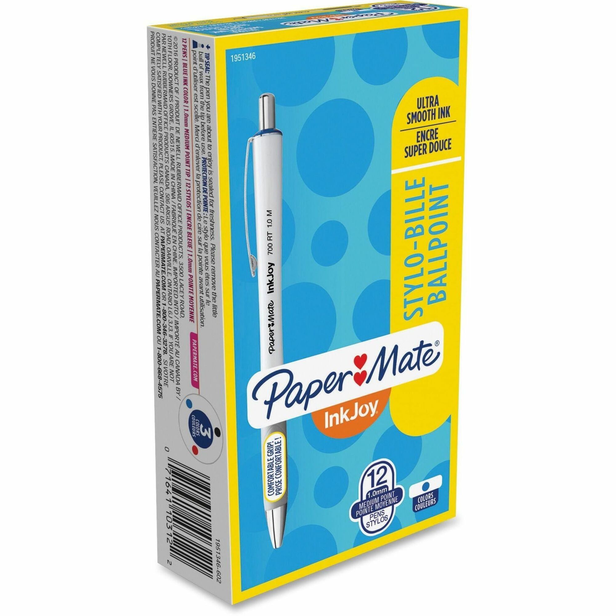 Paper Mate Inkjoy Ballpoint Pens Blue at Richard Hendrickson blog