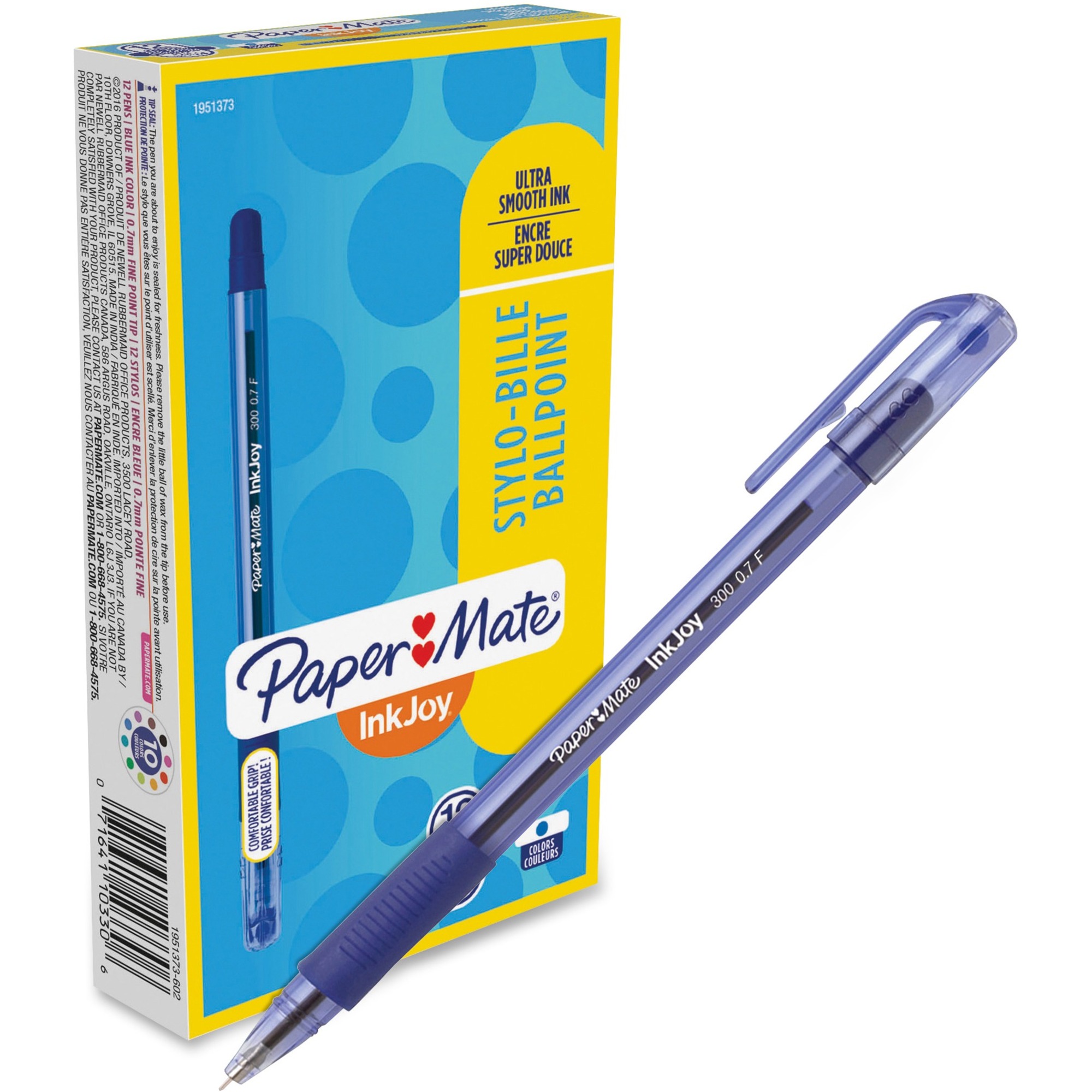 Paper Mate Inkjoy 300 Extrasmooth Ballpoint Pens Fine Point Type 0