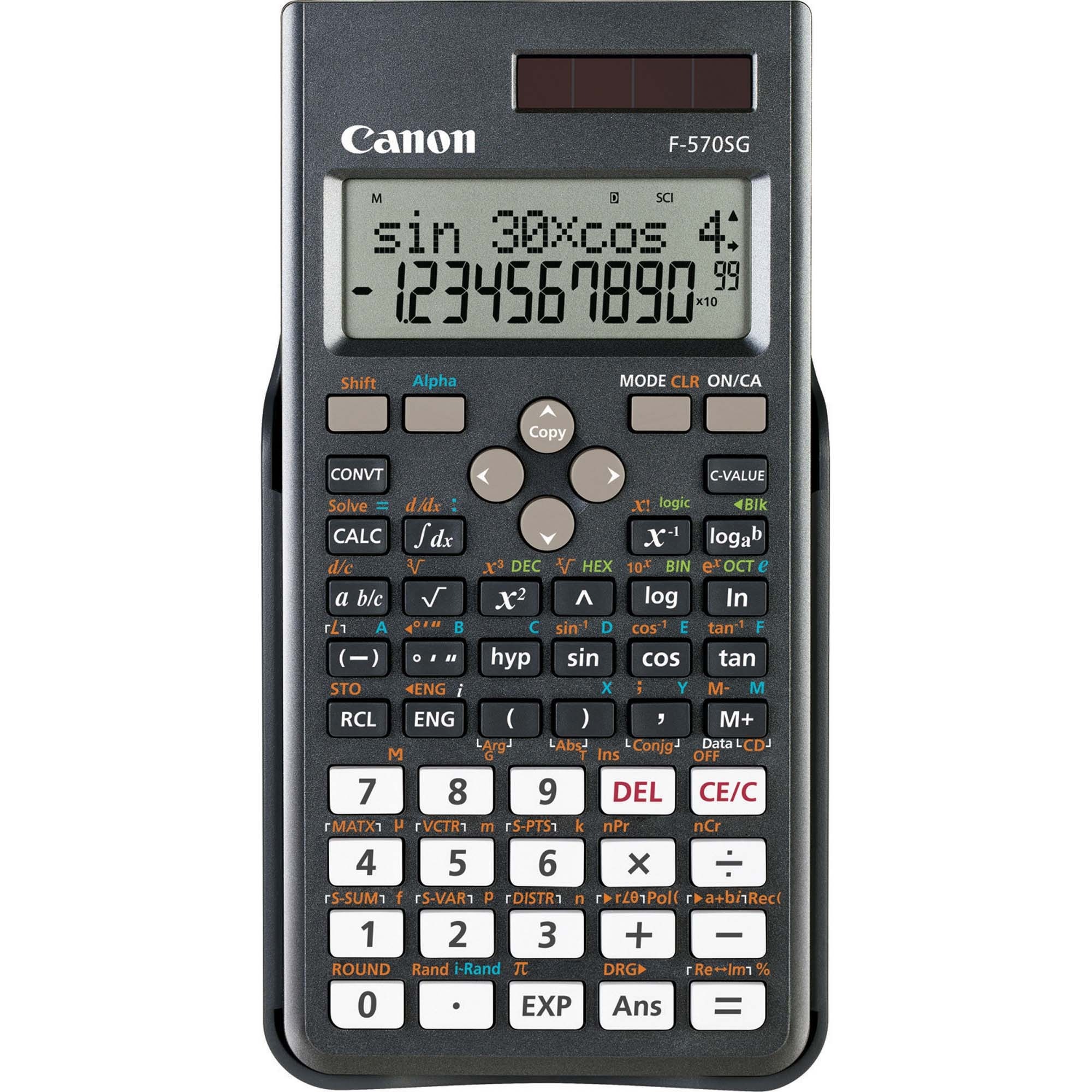 Canon F570SG Scientific Calculator 488 Functions Dual