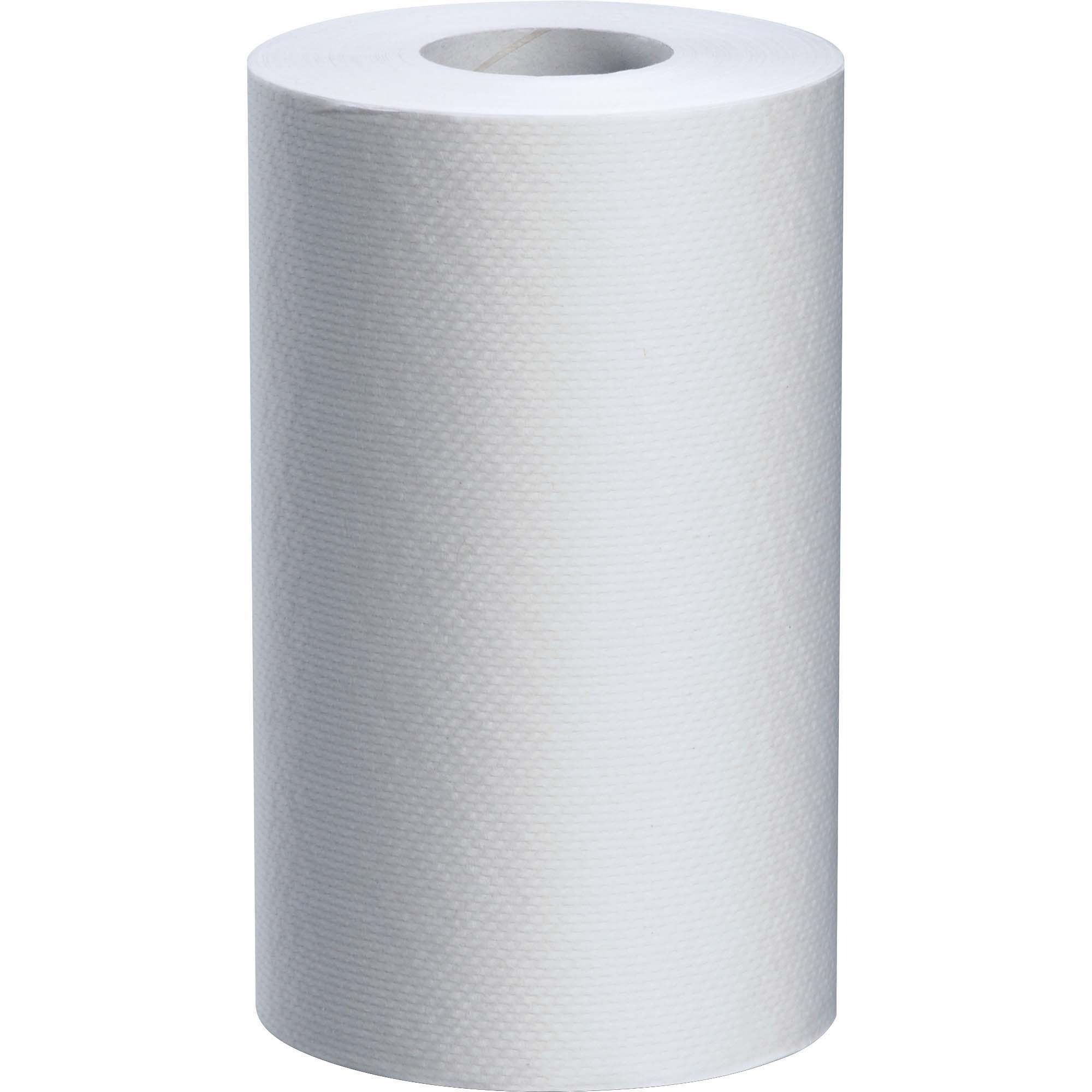 White Swan Roll White Towels 1 Ply 8" x 205 ft 24 / Carton