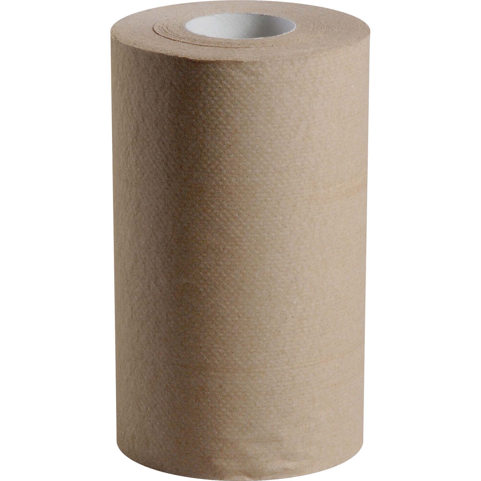 Esteem Roll Kraft Towels 1 Ply 8" x 205 ft Brown Kraft 24