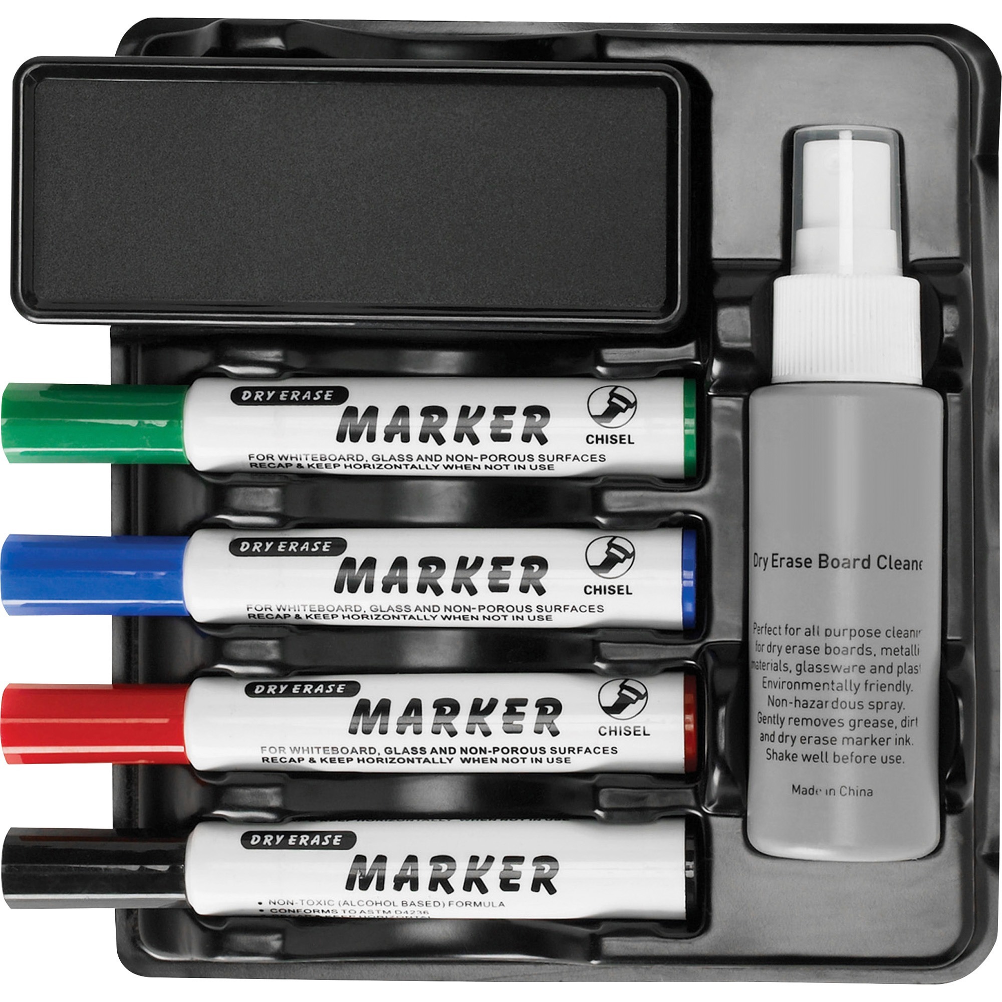Lorell Dryerase Marker Caddy KitLLR75628