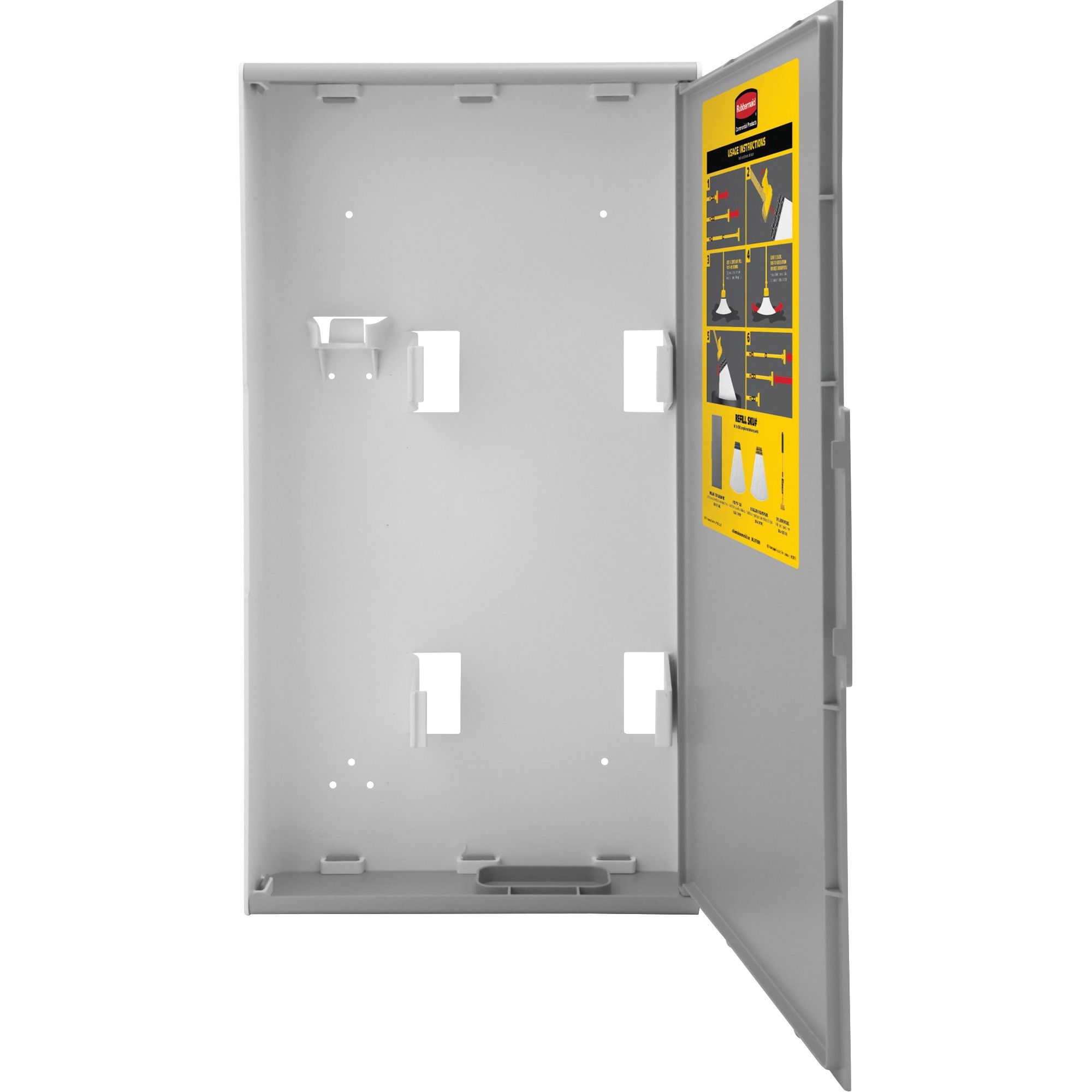 Rubbermaid Storage 6" x 15" x 27.5" Compact, Wall Mountable Madill The Office