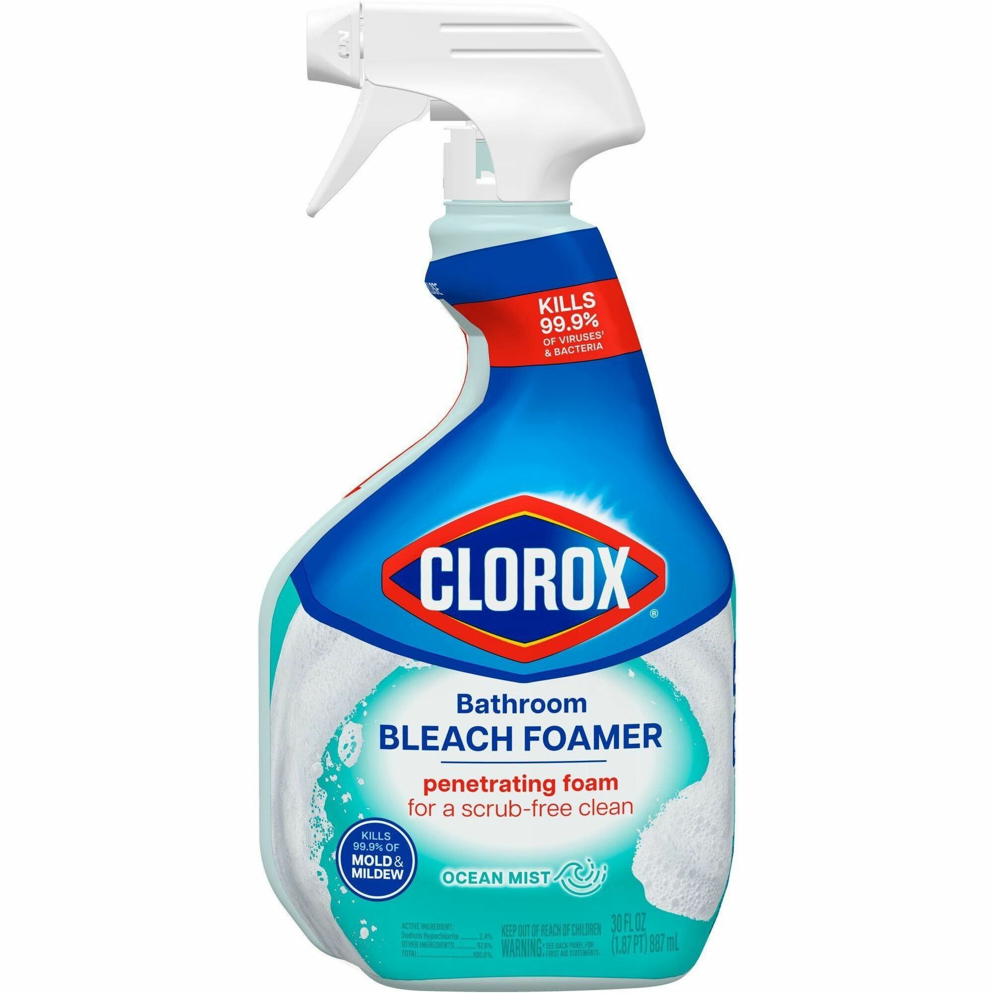 Clorox Bathroom Bleach Foamer Original Spray CLO30614