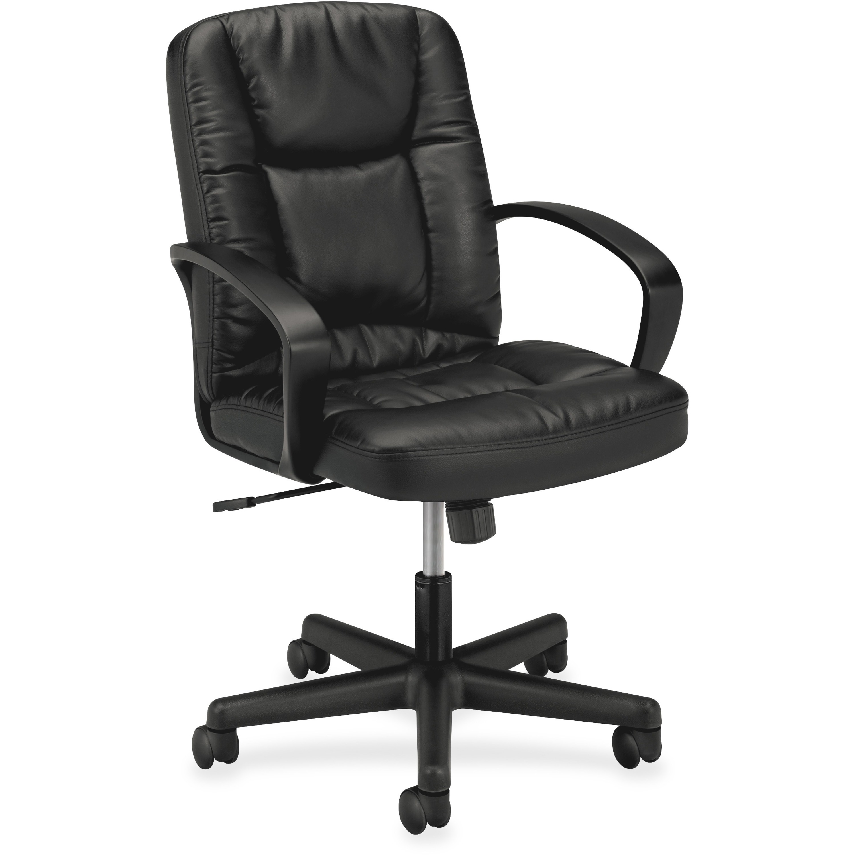 Mid Back Leather Executive Chair West Coast Office Supplies Furniture Chairs, Chair Mats