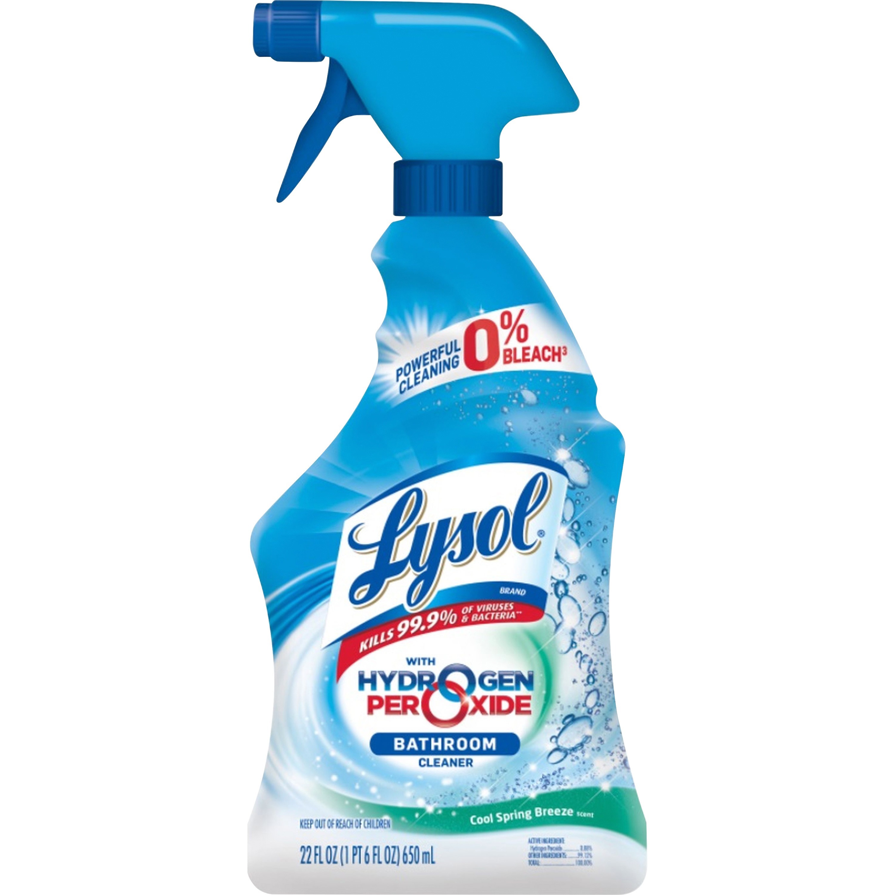 Lysol® with Hydrogen Peroxide Bathroom Cleaner Cool Spring Breeze