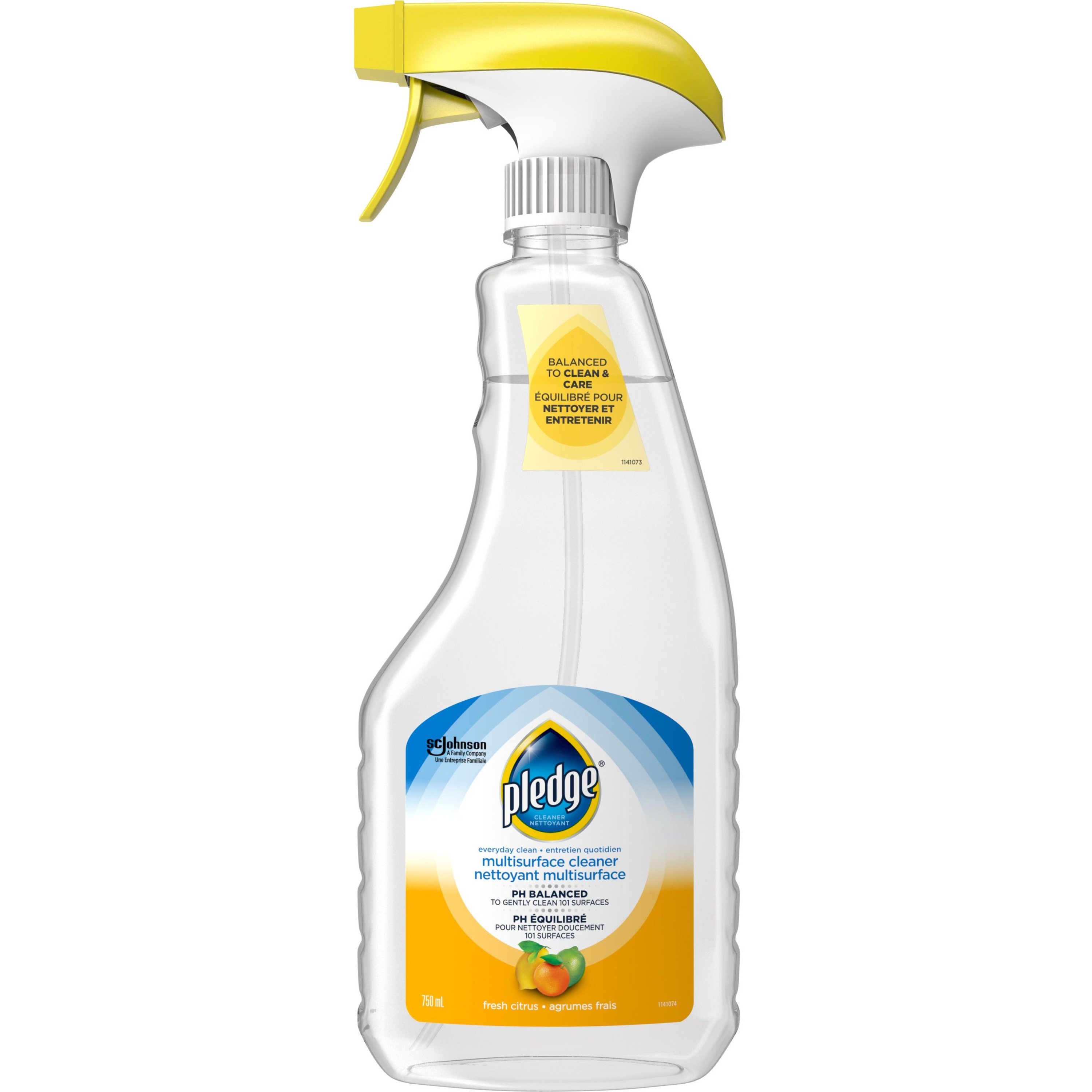 Pledge pH Balanced Multisurface Cleaner Spray Spray 25.4 fl oz (0.8 quart) Fresh Citrus