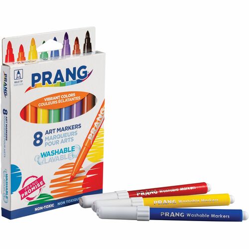 Prang Bullet Tip Washable Master Pack Art Markers Broad Marker Point
