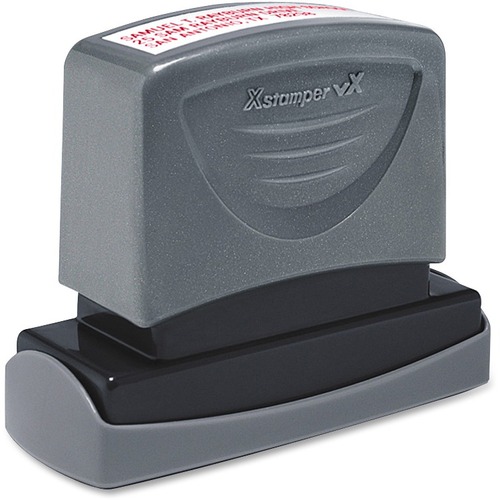 Xstamper Custom Round Preinked Stamp Custom Message Stamp 1.19