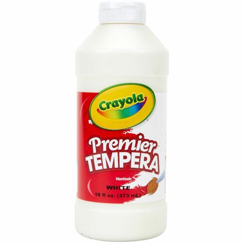 Crayola Washable Tempera Paint 2 lb 1 Each White
