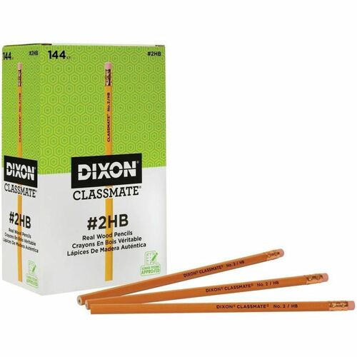 Dixon Classmate Pencil With Eraser 144 / Box DIX14009