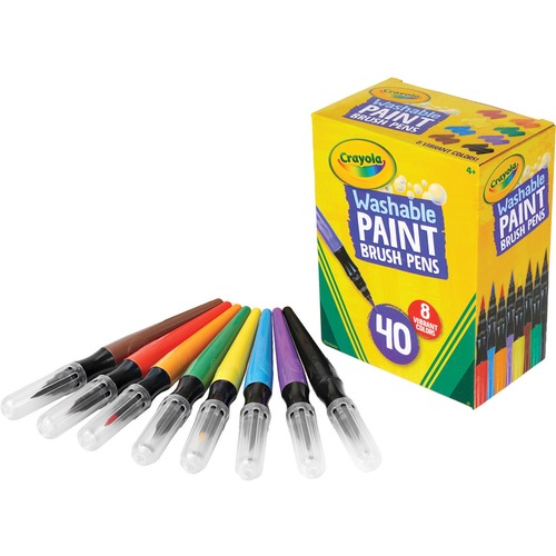 CYO 546203 Crayola Washable Paint Brush Pens CYO546203