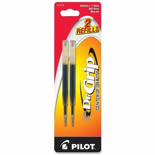 Pilot Dr. Grip Center of Gravity Pen Refills 1 mm, Medium Point