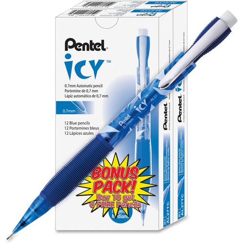 Pentel Icy Mechanical Pencil 2 Lead 0.7 mm Lead Diameter