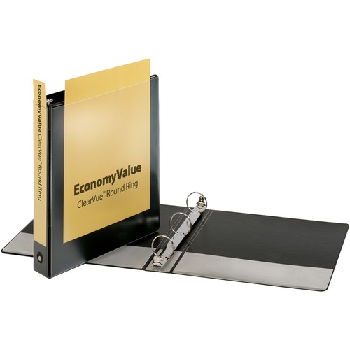 TOPS EconomyValue ClearVue RoundRing Binders Presentation / View