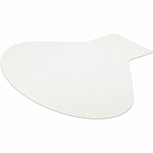 Realspace™ Low Pile Chair Mat For LShaped Workstations, 66" x 60