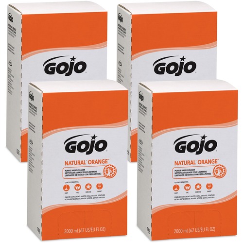 Gojo® Natural Orange Pumice Hand Cleaner Refill Orange Citrus Scent