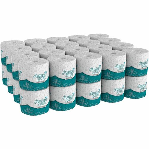 Angel Soft Professional Series Embossed Toilet Paper 2 Ply 4" x 4.