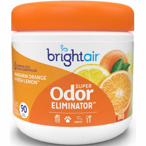 Bright Air Super Odor Eliminator Air Freshener 14 oz Mandarin