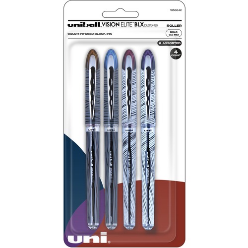 uniball™ Vision Elite Designer Rollerball Pen Bold Pen Point 8 mm