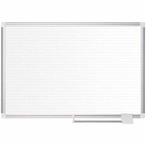 MasterVision Dryerase Planning Board Pure White, Aluminum