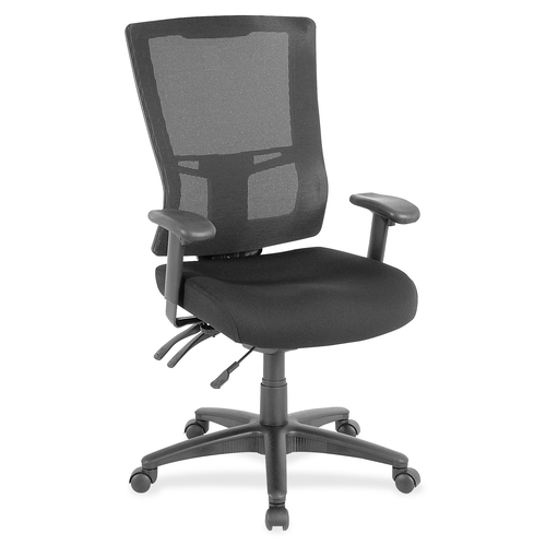 Eurotech Vera Mesh Back Executive Chair Black Fabric Seat Mesh Back