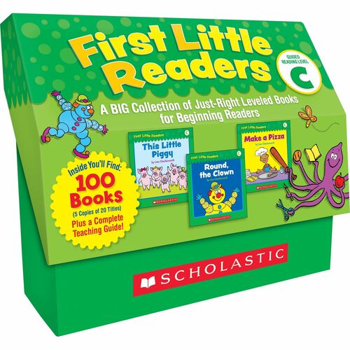 Scholastic Res. Level C 1st Little Readers Book Set Printed Book by